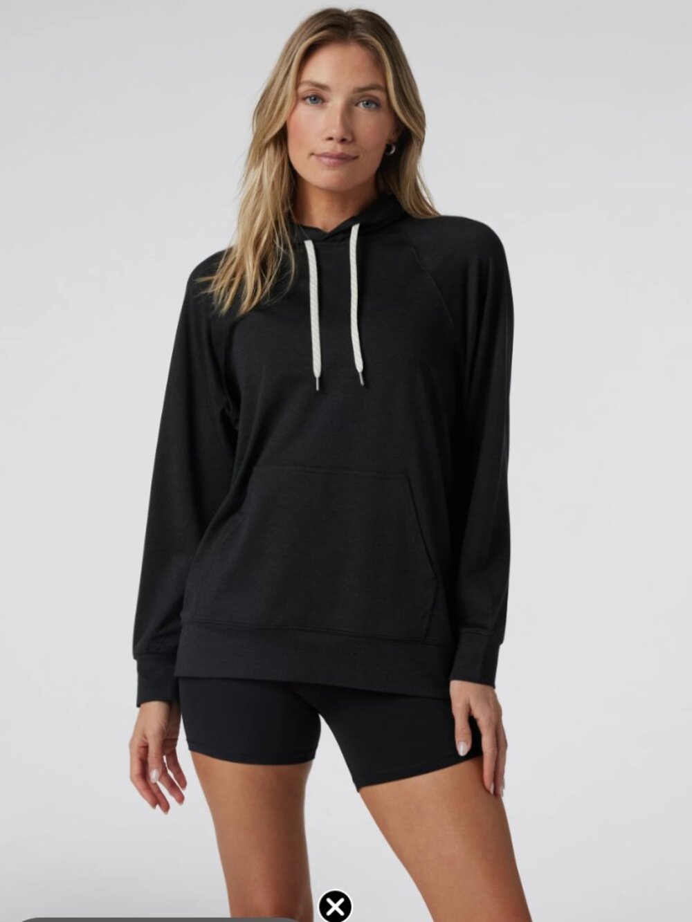 Like New! Black Halo Oversized Hoodie - Size Small